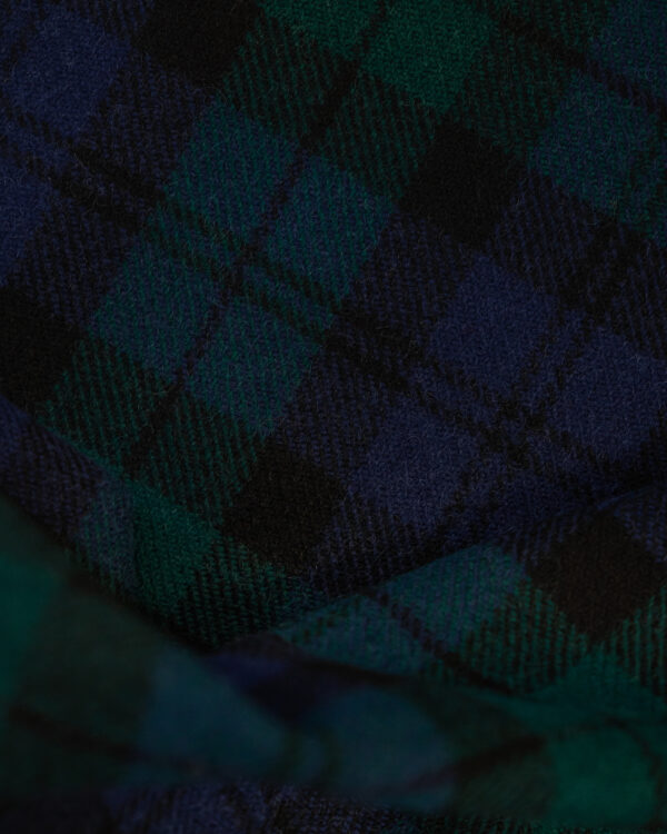 Schottenkaro Tartan green and blue fabric for your classic Porsche