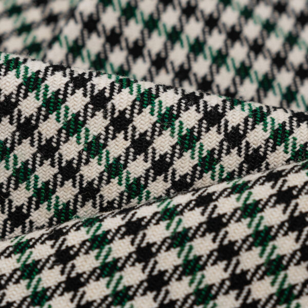 Pepita black, green and white fabric for your Porsche.