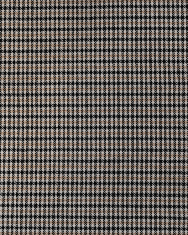 Pepita creme black & brown fabric for your Porsche.