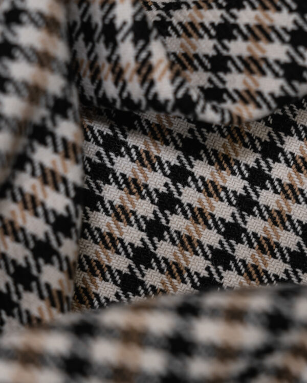 Pepita creme black & brown fabric for your Porsche.
