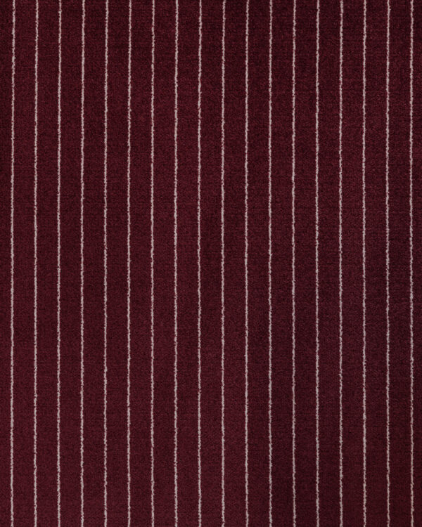 Pinstripe Velour dark red & beige fabric for your Porsche 911, 924, 928, 944, 911SC and 911 Turbo models.