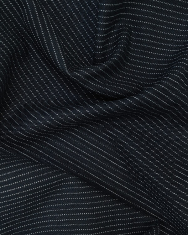 Flannel blue with white stripes fabric for your Porsche.