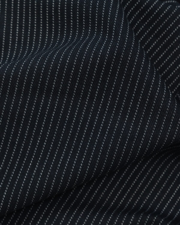 Flannel blue with white stripes fabric for your Porsche.