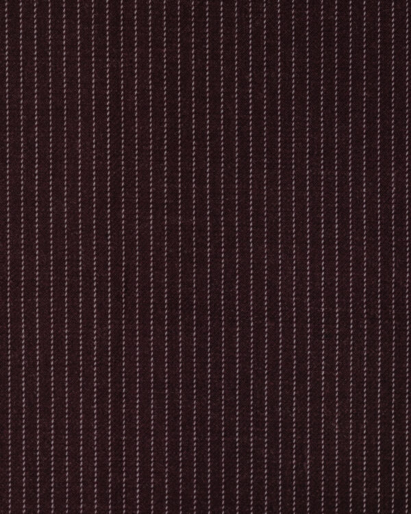 Flannel Bordeaux red with white stripes fabric for your Porsche.