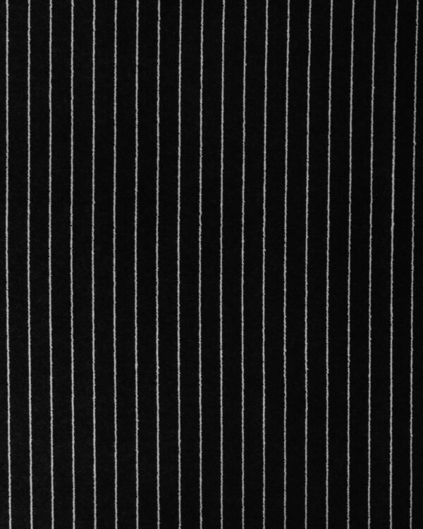 Pinstripe Velour black & white fabric for your Porsche.