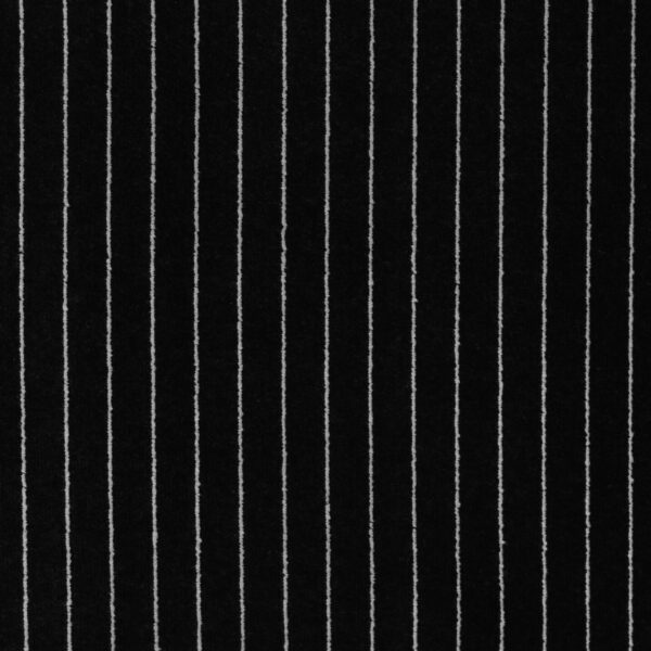 Pinstripe Velour black & white fabric for your Porsche.