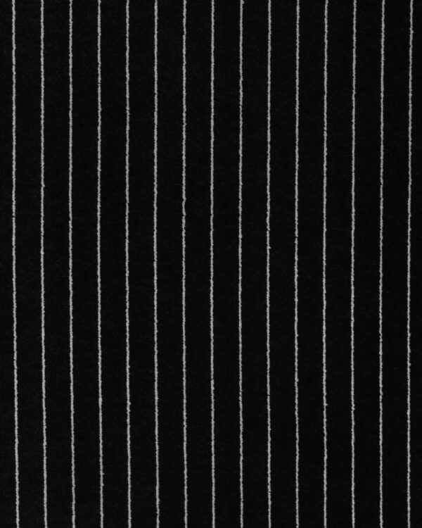 Pinstripe Velour black & white fabric for your Porsche.