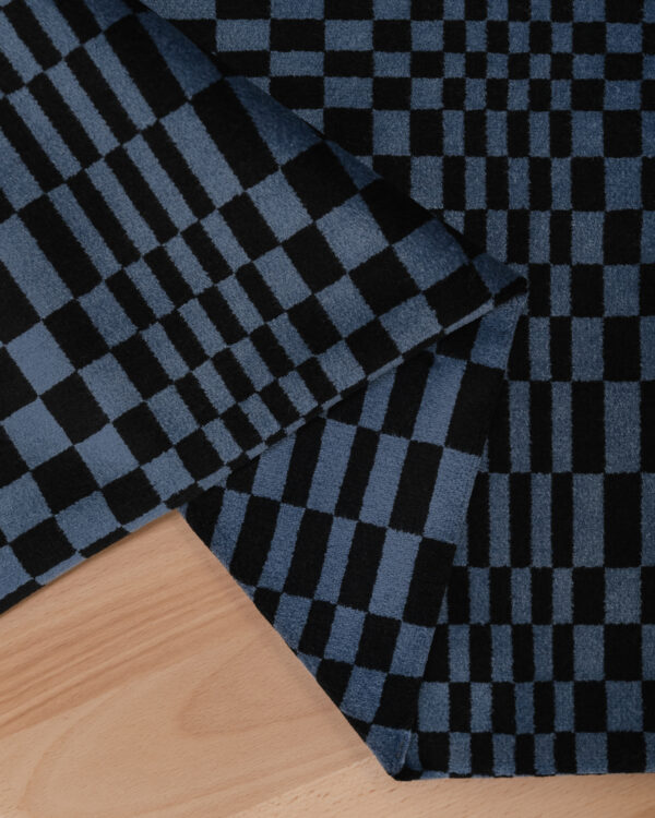 Pascha black & blue fabric for your Porsche.