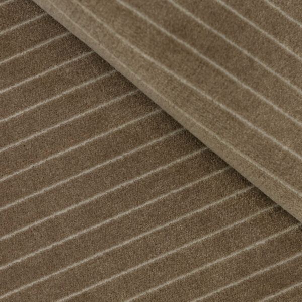 Pinstripe brown-beige fabric for your Porsche.