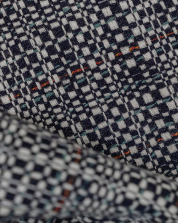 Tweed blue fabric for your Porsche.