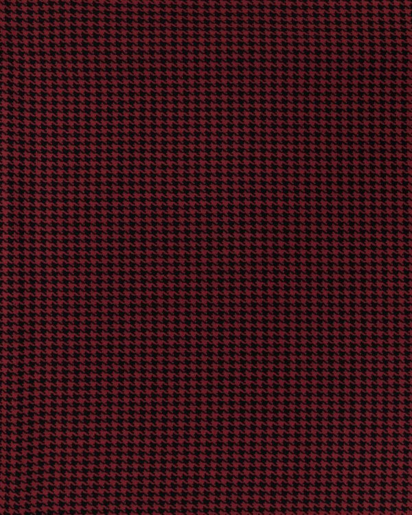 Vichy black & red small fabric for your classic Volkswagen or Opel.