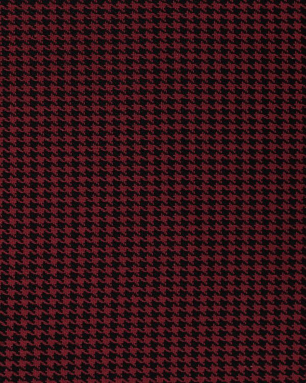 Vichy black & red small fabric for your classic Volkswagen or Opel.