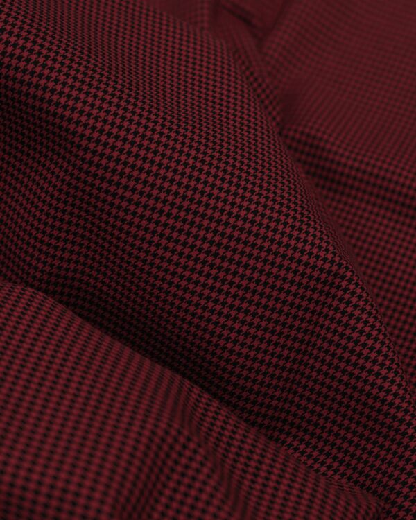Vichy black & red small fabric for your classic Volkswagen or Opel.