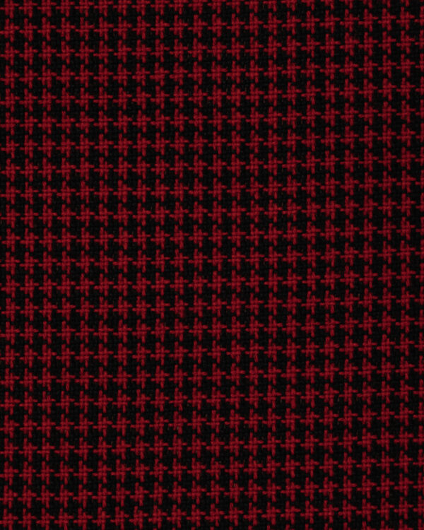 Vichy black & red small fabric for your classic Volkswagen or Opel.