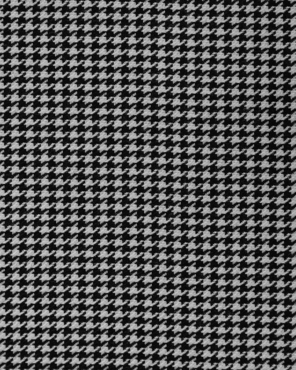 Houndstooth black & white small fabric for your classic Volkswagen or Opel.