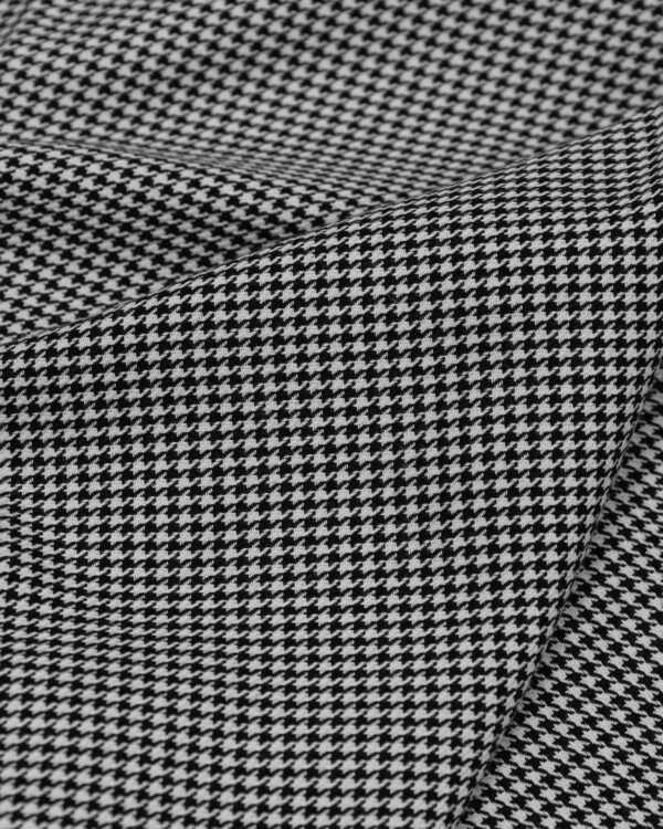 Houndstooth black & white small fabric for your classic Volkswagen or Opel.