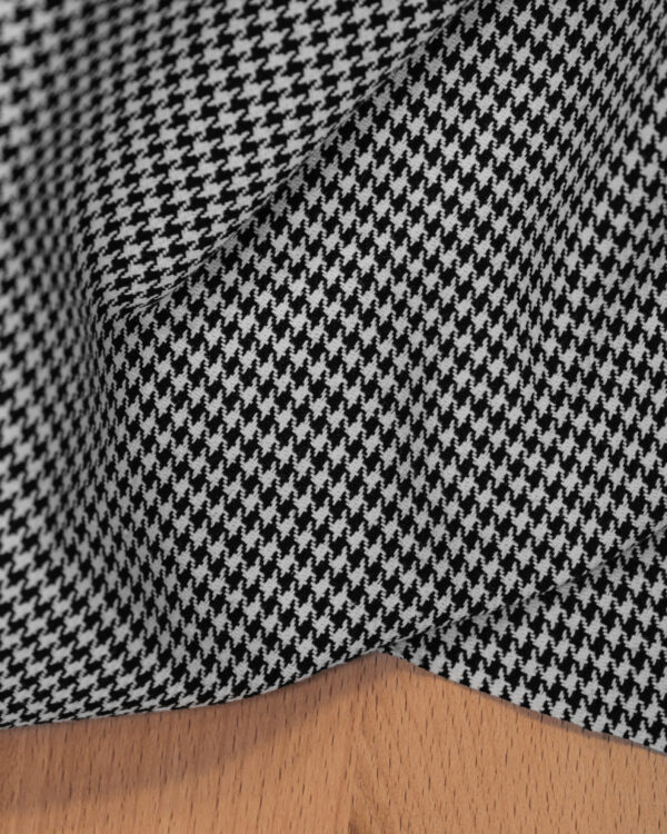 Vichy black & white fabric for your classic Porsche & Volkswagen.