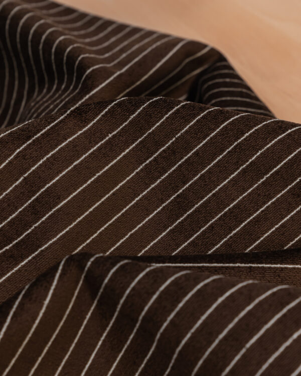 Pinstripe brown & white fabric for your Porsche 911, 924, 928, 944, 911SC and 911 Turbo models.