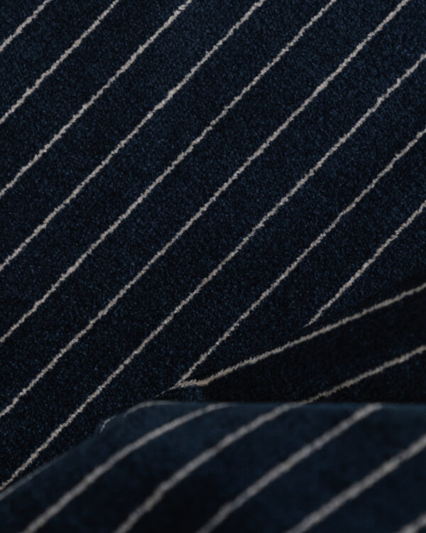 Pinstripe Velour blue & white fabric for your Porsche 911, 924, 928, 944, 911SC and 911 Turbo models.