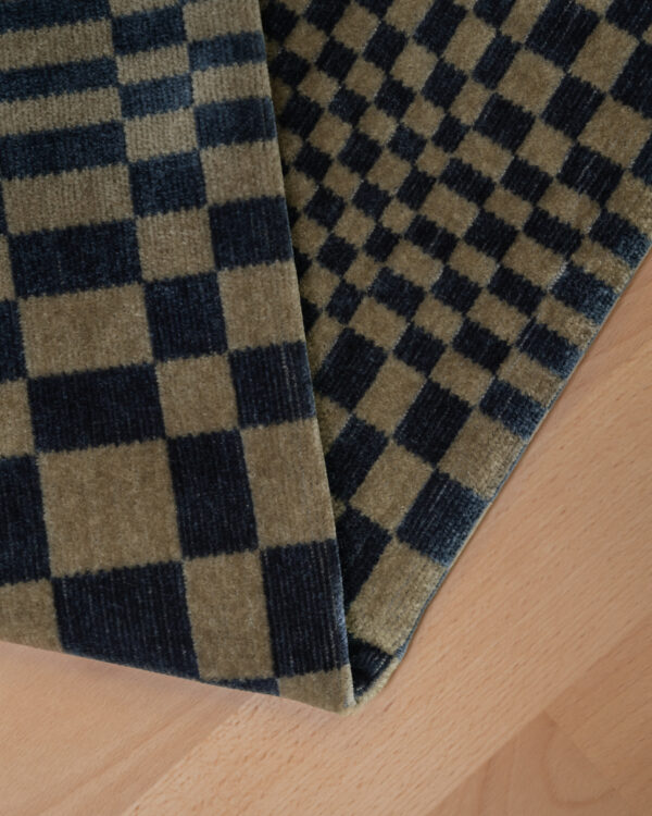 Pascha blue & beige fabric for your Porsche.