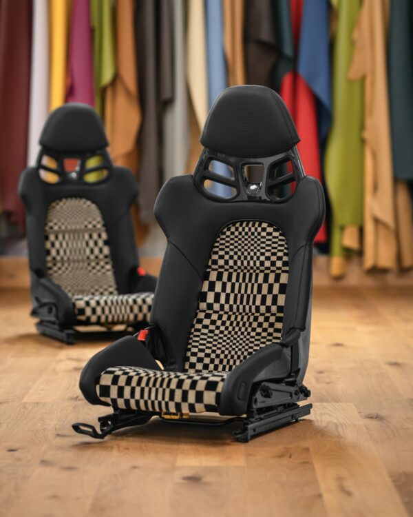 Insert set for LWB 918 Porsche carbon seats