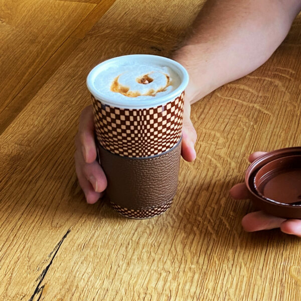Pascha brown Coffee-to-go Cup – Bild 12