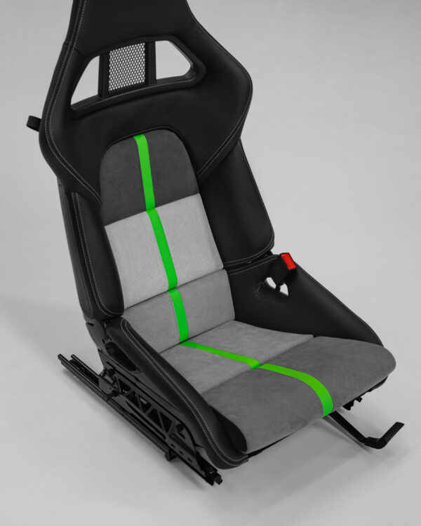 Folded carbon 997 bucket seat inserts