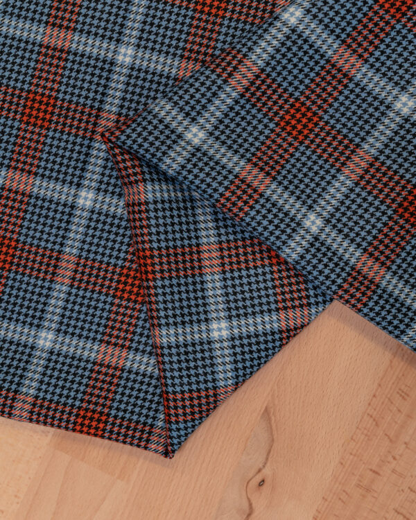 Spirit of Le Mans (SOLM) "Racing" Houndstooth fabric.