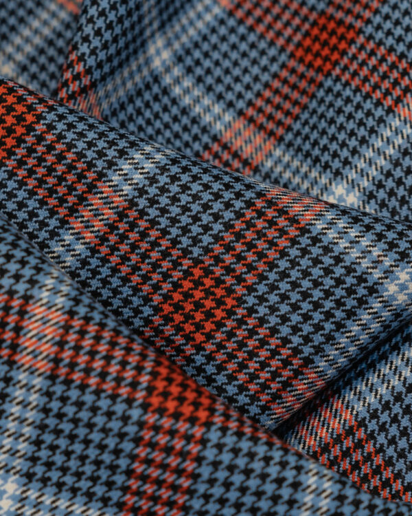 Spirit of Le Mans (SOLM) "Racing" Houndstooth fabric.