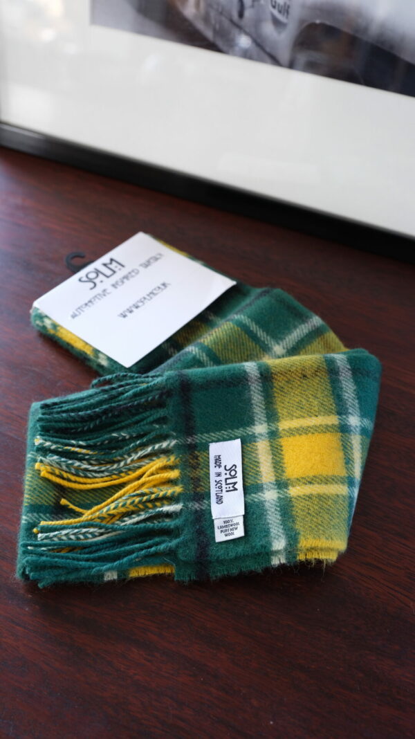 SOLM Grand Prix Lambswool Scarf - Image 2