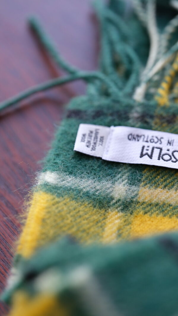 SOLM Grand Prix Lambswool Scarf - Image 7