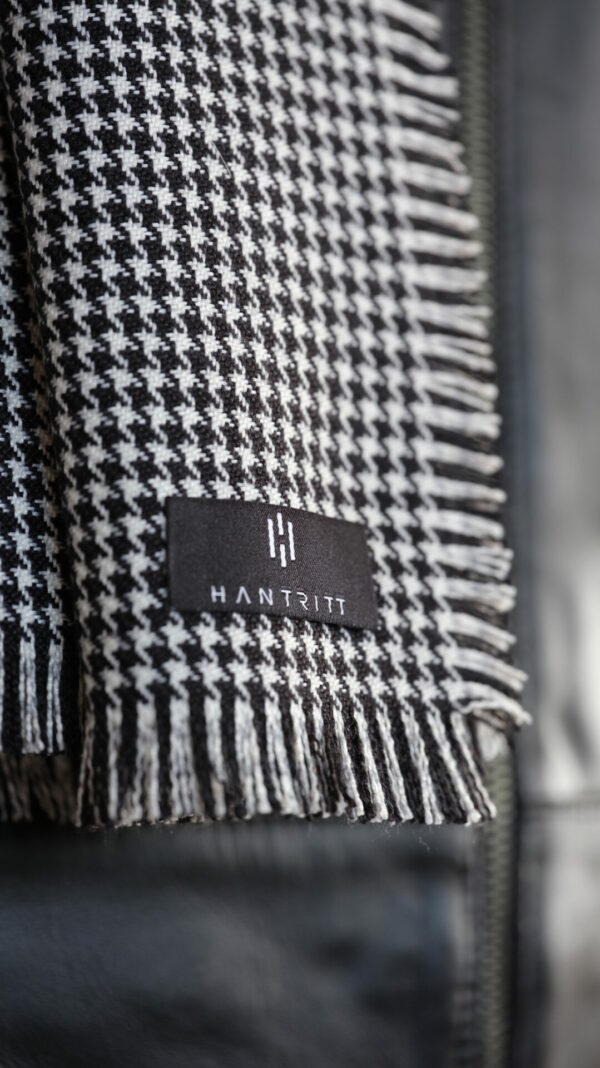 Hantritt vichy wool scarf – Bild 2