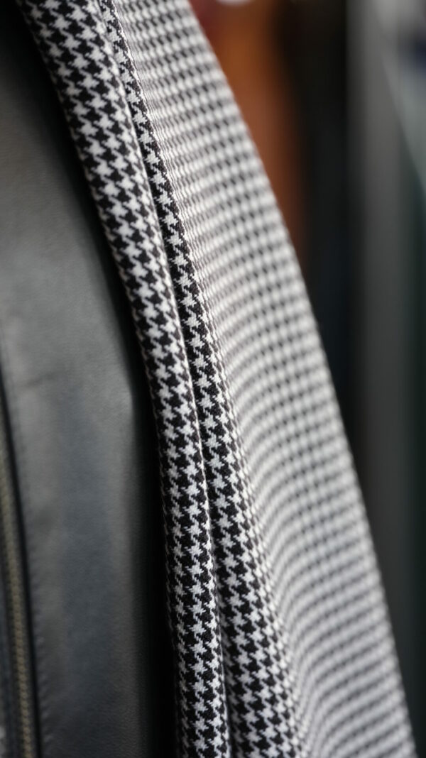 Hantritt vichy wool scarf – Bild 4