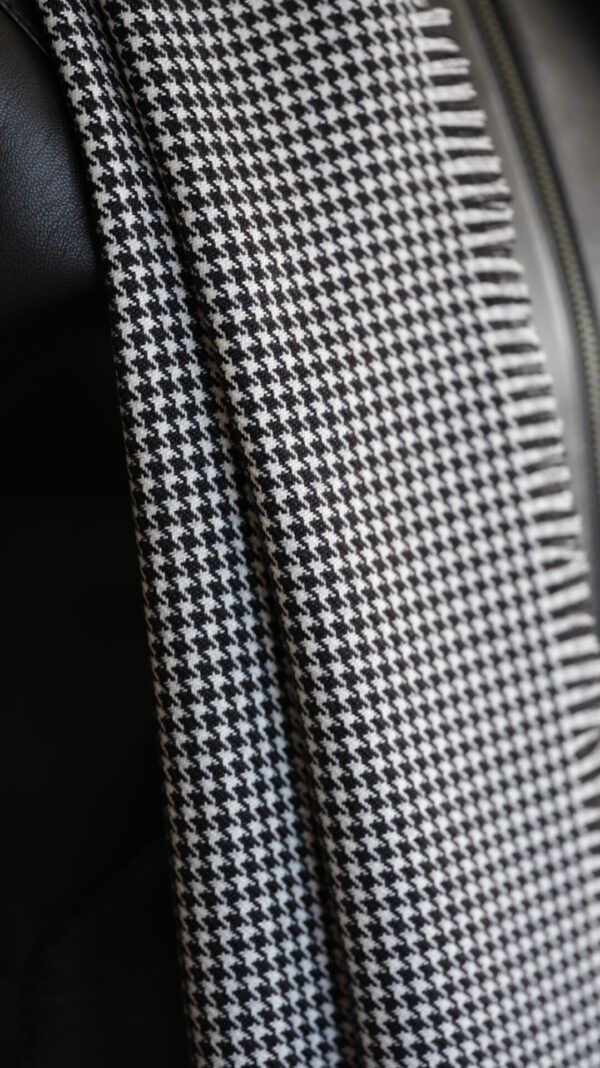 Hantritt vichy wool scarf – Bild 3