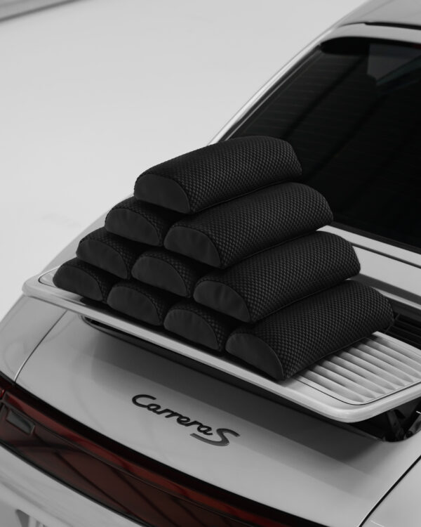 Lumbar support pillow Porsche carbon seats LWB 918