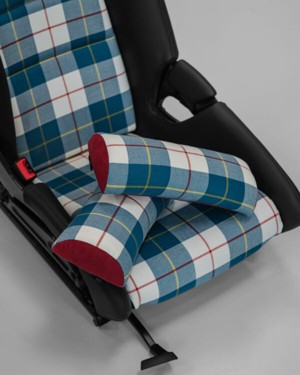 Lumbar support pillow Porsche carbon seats LWB 918