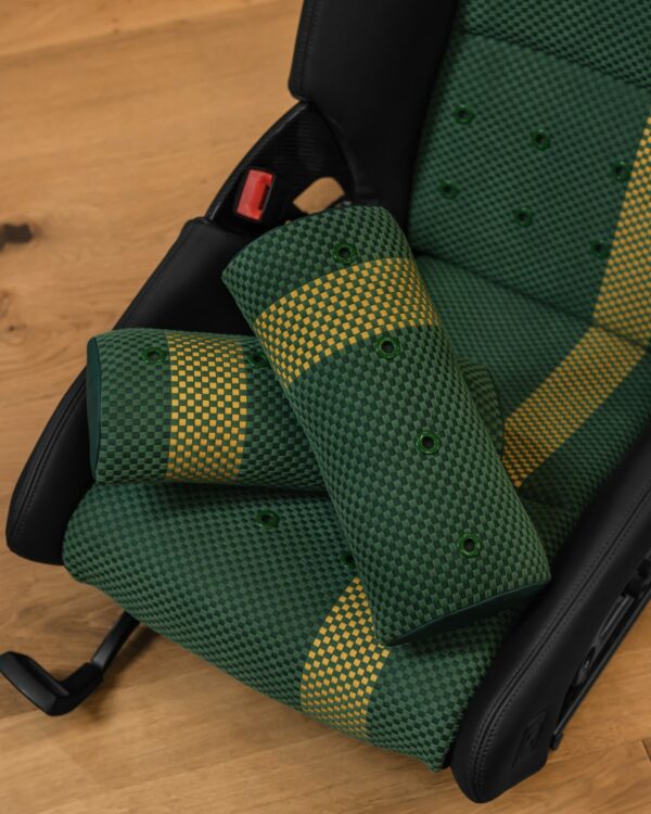 Lumbar support pillow Porsche carbon seats LWB 918