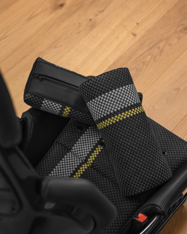 Lumbar support pillow Porsche carbon seats LWB 918