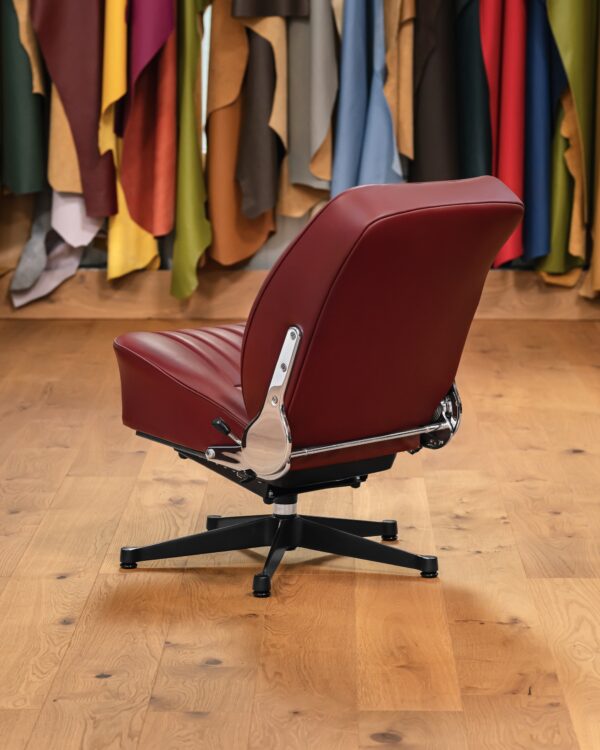 Lounge chair made with Porsche 356 base