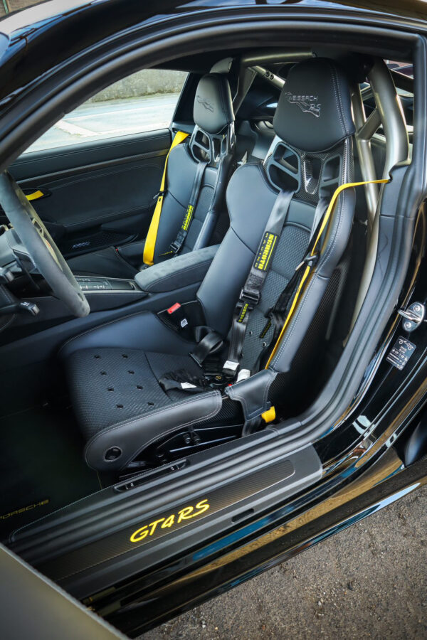 Side bolster protectors for the LWB 918 carbon fixed seats