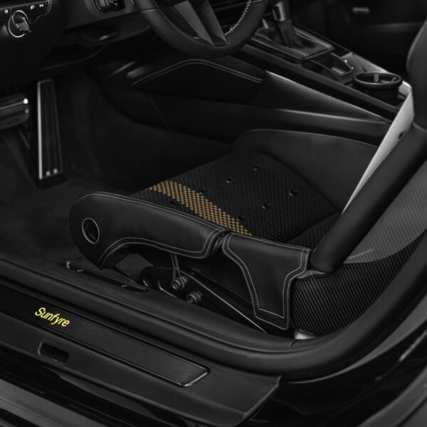 Side bolster protector set for Porsche 918 LWB carbon lightweight bucket seats