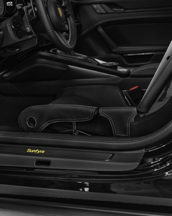 Side bolster protector set for Porsche 918 LWB carbon lightweight bucket seats