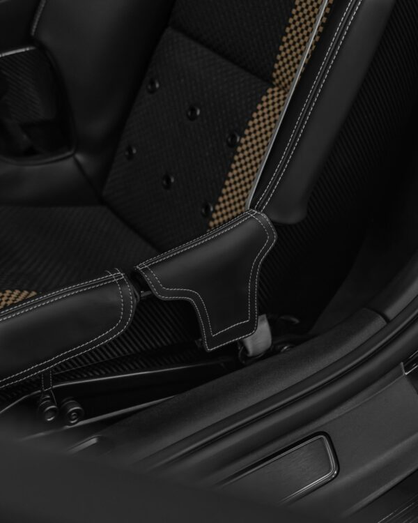 Side bolster protector set for Porsche 918 LWB carbon lightweight bucket seats