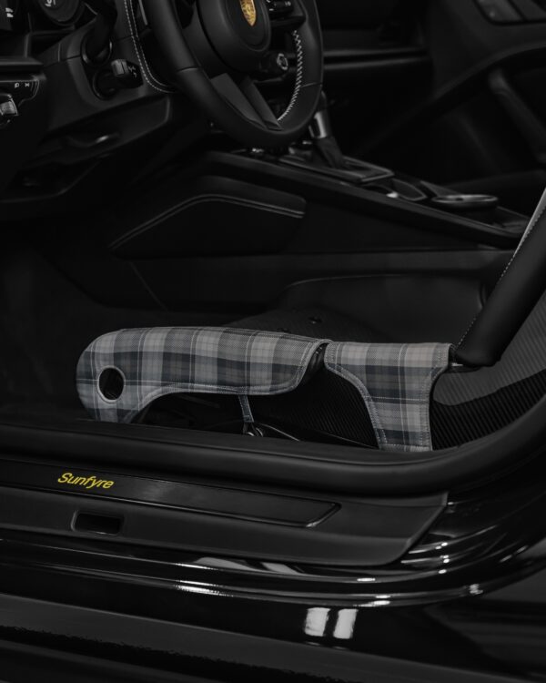 Side bolster protector set for Porsche 918 LWB carbon lightweight bucket seats