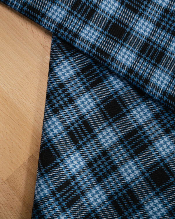 Spirit of Le Mans (SOLM) "RS" tartan fabric Houndstooth.