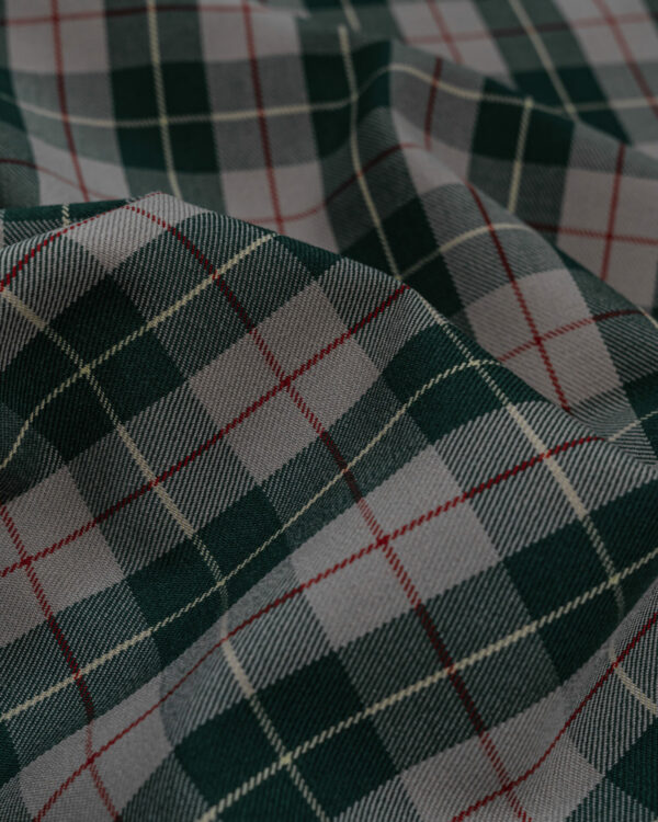 300SL Gullwing fabric for your Mercedes-Benz W198 and other models in green, gray with red stripes.