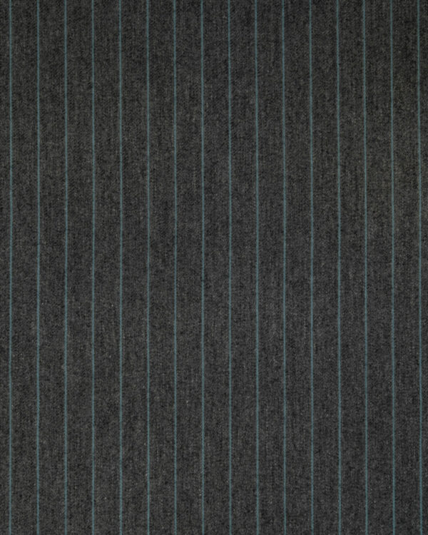 Pinstripe gray with turquoise stripes fabric for several Porsche models