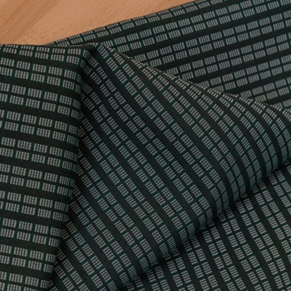 Green with white squares fabric for several Mercedes-Benz models
