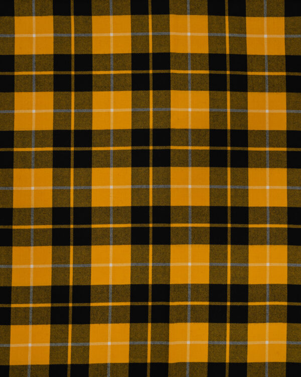 Tartan yellow and black