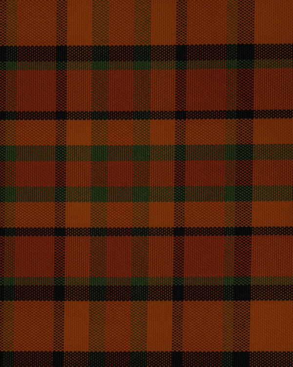 Karo orange, green & black fabric for your classic Volkswagen